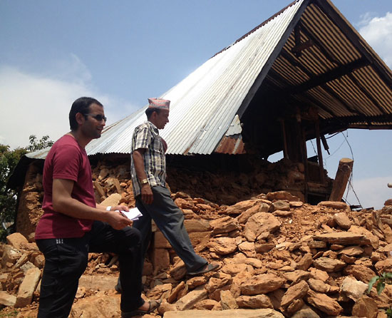 Wiederaufbau in Nepal nach Erdbeben